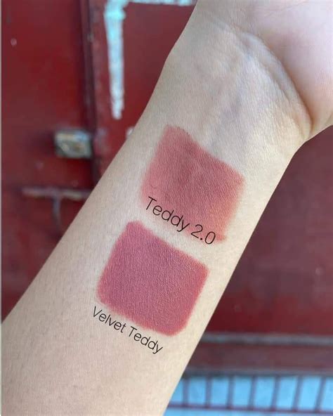 teddy 2.0 mac lipstick|Battle of the Mattes: Mac Velvet Teddy vs. Mac Teddy。